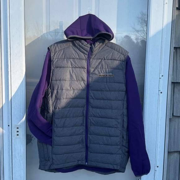 NFL - Baltimore Ravens 3-in-1 Jacket/Vest Combo - Picture 1 of 7